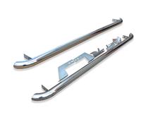 Barre Laterali Per nissan juke 2011-2019 Curvo Acciaio Inox Cromo Accessori