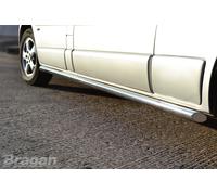 Barre Laterali Per Renault trafic 2002-2014 Lwb Acciaio Inox Metallo Accessori