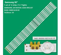 BARRE LED D4GE-500DCA-R3 D4GE-500DCB-R3 PER Samsung UE50H5000 UE50J5500