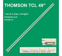 BARRE LED per TCL THOMSON 49 STZ490A02_A STZ490A02_B L49E5700A D49A571U 49E790U
