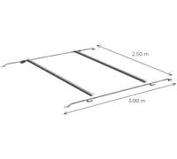 Barre longitudinali thule roof rails deluxe argento