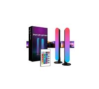 Barre luminose led smart con telecomando per tv e pc, colonne rgb dinamiche, cam