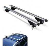 BARRE MENABO ALLUMINIO CON SERRATURA VOLKSWAGEN TOURAN 2003>2015 CON RAILING