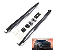 Barre Nerf compatibili con Jeep Compass MP/552 2017-2025, passaggi laterali in alluminio, pedane 2 pezzi con supporti (Stile-2)