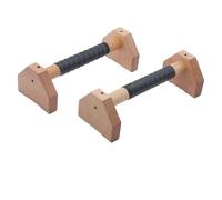 Barre parallele Barre for flessioni in legno, parallele antiscivolo, supporti for manubri, attrezzi for il fitness, allenamento della forza a casa(B-25cm)