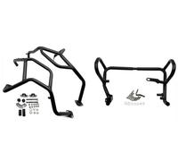 Barre Paramotore Barra Di Protezione Motore Paraurti Per BMW Per F650GS Per F700GS Per F800GS Per F 800GS Set Completo 2008-2018 Engine Guard Paraurti(Nero)