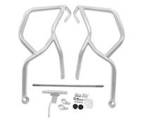 Barre Paramotore Barra Protezione Motore Highway Per Suzuki Per V-STROM Per DL1050XT Per DL1050 DE 2020-2024 Barra Protezione Per Carenatura E Paraurti Telaio Engine Guard Paraurti(Argento)