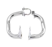 Barre Paramotore Per CB750 RC42 CB 750 Per NIGHTHAWK Seven Fifty 1992-2011 Moto L/R Highway Crash Bars Protezione Motore Paraurti Anteriore Paramotore Tubolare(Chrome)