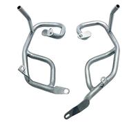 Barre Paramotore Per F 750GS F 850GS F850GS F750GS 2018-2021 Protezione Telaio Carenatura Superiore Inferiore Tubo In Acciaio Per Moto Barra Di Protezione Motore(Silver Lower)