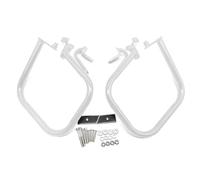 Barre Paramotore Protezione Motore Highway Freeway Crash Bar Bumper Stunt Cage Protezione Serbatoio Carburante Per BMW Per R1200RT 2004-2013 Engine Guard Paraurti(Rear -Silver)
