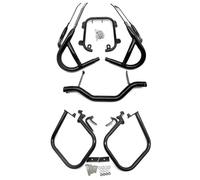 Barre Paramotore Protezione Motore Highway Freeway Crash Bar Bumper Stunt Cage Protezione Serbatoio Carburante Per BMW Per R1200RT 2004-2013 Engine Guard Paraurti(1-Set -Black)