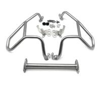 Barre Paramotore Protezione Motore Superiore O Inferiore Highway Freeway Crash Bar Protezione Serbatoio Carburante Per BMW Per R1250GS Per R1250 GS LC 2019-2023 Engine Guard Paraurti(Silver-Upper)