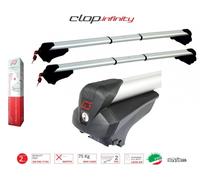 G3 Kit Barre portatutto telescopiche alluminio per Peugeot 307 SW con rails