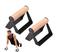 Barre per flessioni in legno, attrezzi per allenamento della forza, antiscivolo, riutilizzabili, per uomini e donne, per casa, palestra, viaggi, lavoro, fitness
