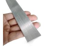 Barre piatte in alluminio 6061, varie dimensioni, confezione da 2, pezzi per modellismo fai da te, costruzione di telai per auto (2 x 10 x 490 mm, 2 pezzi)(3 x 80 x 490 mm 2 pezzi)