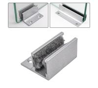 Barre Porta Scorrevoli Aviazione Alluminio con Fodera in Peluche per Facile Inst