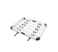 Barre Portapacchi Barre Portatutto Universali Per Auto 1.27/1.4 A Due Piani Per Bagagliaio Barre Trasversali Portapacchi Barre Trasversali Tetto(1.27 Sliver)