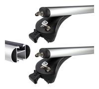 Barre Portapacchi per BMW X5 F15 5-porte 2014- profili integrati Alu argento