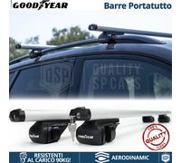 Barre Portapacchi per Chevrolet Spark ALLUMINIO ORIGINALI GoodYear CARICO 90KG A