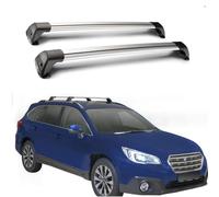 Barre portapacchi per tettuccio auto Barra Portapacchi da Fissare al Tetto dell’Auto per OUTBACK (BS) 2015-2021 Barre Portatutto in Alluminio 2 Pezzi