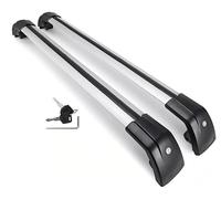 BARRE PORTAPACCHI PORTATUTTO 2 Pezzi Per BMW Per X5 Per G05 2019-2025 Portapacchi Da Tetto Con Barra Trasversale Serratura Per Barre Portacarico(Silver Black)