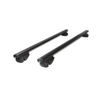 Barre Portapacchi Portatutto Barre Trasversali Per Portapacchi Auto Universali Viaggio SUV Fuoristrada Box Portabagagli 1 Paio(Nero)