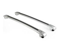 Barre Portatutto 2 Pezzi Per KIA EV9 GT-Line 2024-2025 Barre Trasversali Regolabili Sul Tetto Portatutto Bloccabili Argento E Nero Auto Barre Portatutto(Argento)