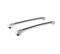 Barre Portatutto 2 Pezzi Per KIA Tasman X-Line 2025 2026 Barre Trasversali Regolabili Sul Tetto Portatutto Bloccabili Argento E Nero Auto Barre Portatutto(Argento)