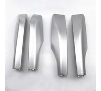 Barre Portatutto 4 Pezzi Per Toyota Per Land Per Cruiser Per Prado LC200 2008-2021 Barre Portatutto Auto Tappi Terminali Coperture Protezione Guscio Nero Auto Barre Portatutto(Argento)