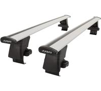 Barre portatutto Aerodynamic Silver in alluminio della Farad con kit compatibile con VOLVO C30 3 porte dal 2007 al 2013 senza corrimano (senza railing)