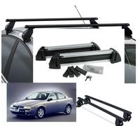 BARRE PORTATUTTO ALFA ROMEO 156 BERLINA 2004+PORTASCI 4 PAIA ALLUMINIO 2 SERR