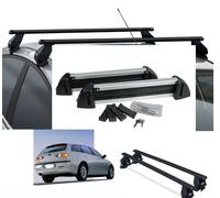 BARRE PORTATUTTO ALFA ROMEO 156 SW +PORTASCI 4 PAIA ALLUMINIO 2 SERRATURE
