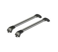 Barre portatutto alluminio 89+89cm Silenzio CX C419 per profilo scanalato