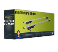 Barre portatutto alluminio adatto per Ford C-.Max II Tipo DXA/CB7 Menabo Sherman