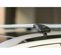 BARRE PORTATUTTO ALLUMINIO CON CHIAVE MENABO PEUGEOT 307 SW 2001>2007 CON RAIL