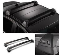 BARRE PORTATUTTO ALLUMINIO + KIT PER VW GOLF 7 WHISPBAR "FLUSH BLACK MIXED"
