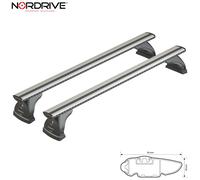 Barre portatutto alluminio silenzio per Peugeot 5008 dal 2017 al 2024