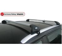 Barre portatutto alluminio silver corrimano integrato Volvo XC60 dal 2013
