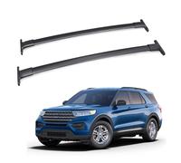 Barre Portatutto Auto 2 Pezzi Barre Sul Tetto Per Ford For Explorers 2016 2017-2019 Barre Laterali Lega Alluminio Binari Trasversali Portapacchi Portapacchi 75 Kg Carico Rails