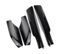 Barre Portatutto Auto 4 Pz Auto Portapacchi Copertura Bar Rail End Borsette Cap Per Toyota Per RAV4 XA30 2006 2007 2008 2009 2010 2011 2012(Nero)