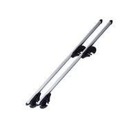 Barre Portatutto Auto Auto Per Uso Generale Aggiornata Modificata Con Serratura Portapacchi Sul Tetto Lega Alluminio Addensata Con Barra Trasversale Ad Alto Cuscinetto Rails(Silvery 125CM)