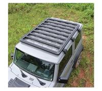 Barre Portatutto Auto Per Suzuki Per Jimny Per Sierra Per JB74W Per JB64 2019-2023 Portapacchi Auto Top Bagagli Cross Bar Ferroviario Scatole Cestino Lega Alluminio Rails(Full top)