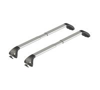Barre Portatutto Auto Snap Alu In-Rail Alluminio Telescopiche Set Completo