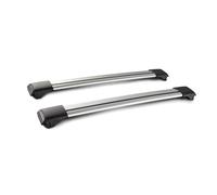 Barre Portatutto Auto Universale Adatto Per Auto Con Portapacchi Originale SUV Portapacchi Traverse Per Kayak Cargoline Snowboard 2 PZ 120 O 135 CM Rails(Silver 1.15M 2pcs)