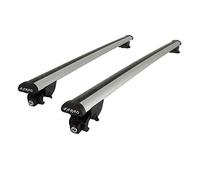 Barre portatutto BEAMAR in alluminio per AUDI Q5 SPORTBACK dal 2021 in poi con corrimani bassi railing integrati