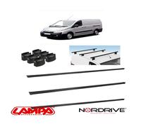 KIT PORTATUTTO FURGONE FIAT SCUDO DA 01/2007, KIT 3 BARRE IN ACCIAIO