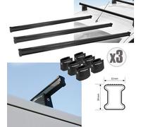 BARRE PORTATUTTO COMP.FORD TRANSIT CUSTOM DAL 2023- NORDRIVE KARGO 3x150 cm