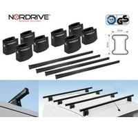 BARRE PORTATUTTO COMP. NISSAN NV400 DAL 2012-2022 "NORDRIVE KARGO" 4x180 cm