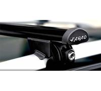 BARRE PORTATUTTO DA TETTO PER AUTO FARAD IN ACCIAIO PER VEICOLI CON RAILING O MANCORRENTI