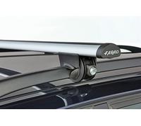 BARRE PORTATUTTO DA TETTO PER AUTO FARAD IN ALLUMINIO PER VEICOLI CON RAILING O MANCORRENTI